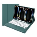 Zielone Etui Bezprzewodowa Klawiatura do iPad Pro 13 2024