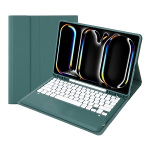 Zielone Etui Bezprzewodowa Klawiatura do iPad Pro 13 2024