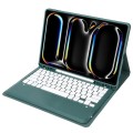 Zielone Etui Bezprzewodowa Klawiatura do iPad Pro 13 2024