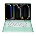 Zielone Etui Bezprzewodowa Klawiatura do iPad Pro 13 2024