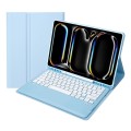 Niebieskie Etui Bezprzewodowa Klawiatura do iPad Pro 13 2024