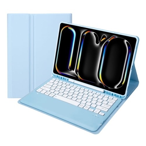Niebieskie Etui Bezprzewodowa Klawiatura do iPad Pro 13 2024