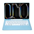 Niebieskie Etui Bezprzewodowa Klawiatura do iPad Pro 13 2024