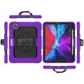 Pancerne Etui z Uchwytem i Paskiem do iPad Pro 11 2021/2020/2018 fioletowe