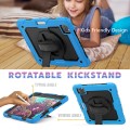 Pancerne Etui z Uchwytem i Paskiem do iPad Pro 11 2022/2021/2020 niebieskie