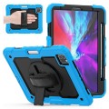 Pancerne Etui z Uchwytem i Paskiem do iPad Pro 11 2022/2021/2020 niebieskie