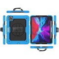 Pancerne Etui z Uchwytem i Paskiem do iPad Pro 11 2022/2021/2020 niebieskie