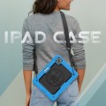 Pancerne Etui z Uchwytem i Paskiem do iPad Pro 11 2022/2021/2020 niebieskie
