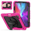 Pancerne Etui z Uchwytem i Paskiem do iPad Pro 11 2022/2021/2020 różowe
