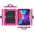 Pancerne Etui z Uchwytem i Paskiem do iPad Pro 11 2022/2021/2020 różowe