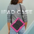 Pancerne Etui z Uchwytem i Paskiem do iPad Pro 11 2022/2021/2020 różowe