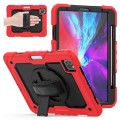 Pancerne Etui z Uchwytem i Paskiem do iPad Pro 11 2022/2021/2020 czerwone