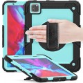 Pancerne Etui z Uchwytem i Paskiem do iPad Pro 11 2022/2021/2020 niebieskie