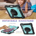 Pancerne Etui z Uchwytem i Paskiem do iPad Pro 11 2022/2021/2020 niebieskie