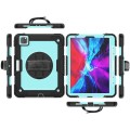 Pancerne Etui z Uchwytem i Paskiem do iPad Pro 11 2022/2021/2020 niebieskie