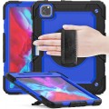 Pancerne Etui z Uchwytem i Paskiem do iPad Pro 11 2022/2021/2020 granatowe