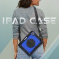 Pancerne Etui z Uchwytem i Paskiem do iPad Pro 11 2022/2021/2020 granatowe