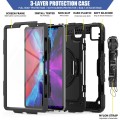 Pancerne Etui z Uchwytem i Paskiem do iPad Pro 11 2022/2021/2020 czarne