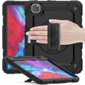 Pancerne Etui z Uchwytem i Paskiem do iPad Pro 11 2022/2021/2020 czarne