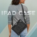 Pancerne Etui z Uchwytem i Paskiem do iPad Pro 11 2022/2021/2020 czarne