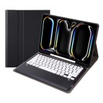 Czarne Etui Bezprzewodowa Klawiatura do iPad Pro 13 2024