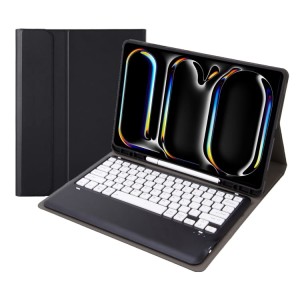 Czarne Etui Bezprzewodowa Klawiatura do iPad Pro 13 2024