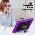 Mocne Pancerne Etui Osłona Ekranu do Samsung Galaxy Tab A9+ fioletowe