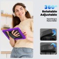 Mocne Pancerne Etui Osłona Ekranu do Samsung Galaxy Tab A9+ fioletowe