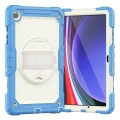 Mocne Pancerne Etui Osłona Ekranu do Samsung Galaxy Tab A9+ niebieskie