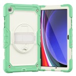 Mocne Pancerne Etui Osłona Ekranu do Samsung Galaxy Tab A9+ zielone