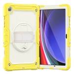 Mocne Pancerne Etui Osłona Ekranu do Samsung Galaxy Tab A9+ żółte