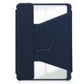 Granatowe Obrotowe Etui Bezprzewodowa Klawiatura do iPad Pro 13 2024