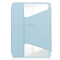 Niebieskie Obrotowe Etui Bezprzewodowa Klawiatura do iPad Pro 13 2024