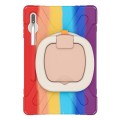Pancerne Etui Obudowa z Paskiem i Uchwytem do Samsung Galaxy Tab S7 FE / Tab S7 Plus kolorowe
