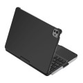 Podświetlana Obrotowa Klawiatura TouchPad do iPad Pro 11 2024 czarna