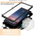 R-JUST Pancerne Etui Antywstrząsowe do Samsung Galaxy S24 Ultra 5G czarne