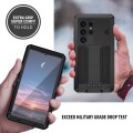 R-JUST Pancerne Etui Antywstrząsowe do Samsung Galaxy S24 Ultra 5G czarne