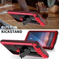 R-JUST Pancerne Etui Antywstrząsowe do Samsung Galaxy S24 Ultra 5G czerwone