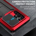 R-JUST Pancerne Etui Antywstrząsowe do Samsung Galaxy S24 Ultra 5G czerwone