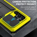 R-JUST Pancerne Etui Antywstrząsowe do Samsung Galaxy S24 Ultra 5G żółte