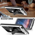 R-JUST Pancerne Etui Antywstrząsowe do Samsung Galaxy S24 Ultra 5G srebrne