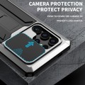 R-JUST Pancerne Etui Antywstrząsowe do Samsung Galaxy S24 Ultra 5G srebrne