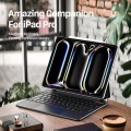 Czarna Klawiatura Dux Ducis Smart Keyboard do iPad Pro 13 2024