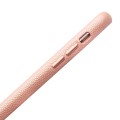 QIALINO Skórzane Etui Plecki do iPhne XS Max różowe