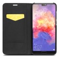 QIALINO Klasyczne Etui Pokrowiec Huawei P20 Pro czarny