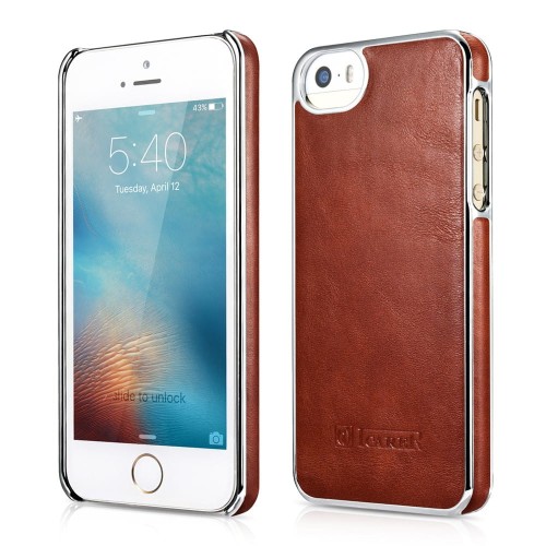 Skórzane etui ICARER iPhone 5S