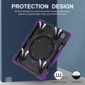 Fioletowe Pancerne Etui z Uchwytem i Paskiem do iPad Pro 13 2024