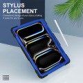 Czarno-Granatowe Pancerne Etui z Uchwytem i Paskiem do iPad Pro 13 2024