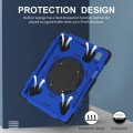 Czarno-Granatowe Pancerne Etui z Uchwytem i Paskiem do iPad Pro 13 2024