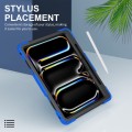 Niebieskie Pancerne Etui z Uchwytem i Paskiem do iPad Pro 13 2024